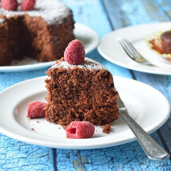 7 minute Eggless Chocolate Cake - Recipe photo by ruchiskitchen