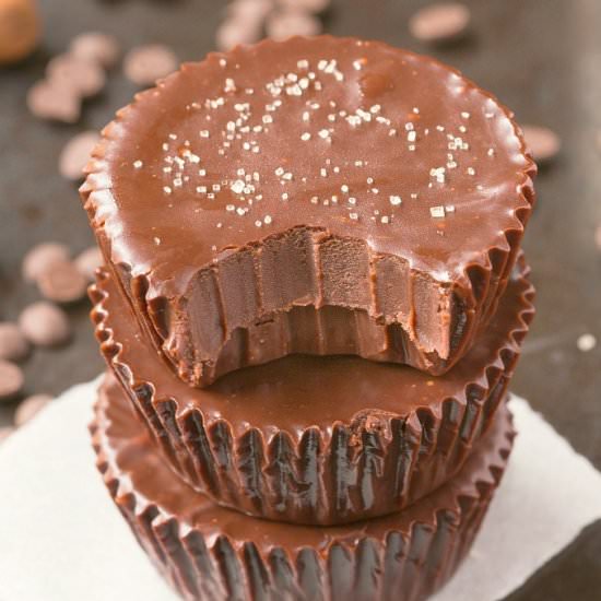 Healthy 3 Ingredient Nutella Fudge - Recipe photo by thebigmansworld
