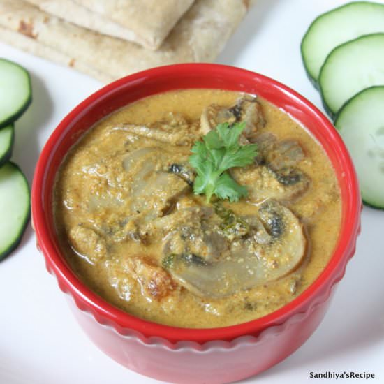 Mushroom Kurma - Recipe photo by sandhiya