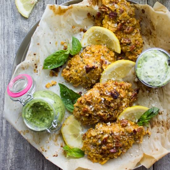 Pecan Crust Chicken Tenders - Recipe photo by two.purple.figs