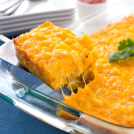 Southwestern Breakfast Casserole - Recipe photo by kitchengidget