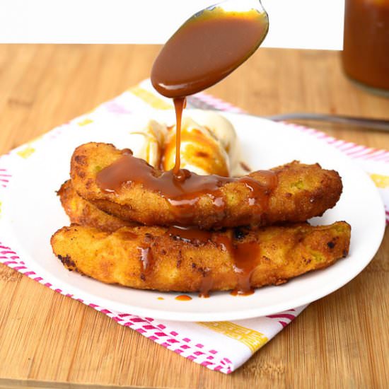 Breaded Fried Bananas - Recipe photo by hadias lebanese cuisine
