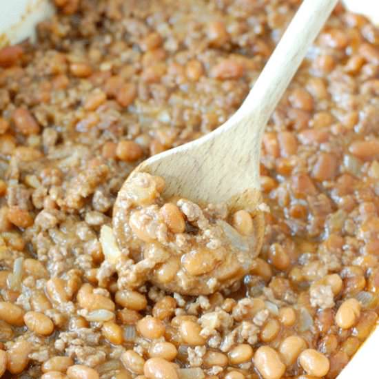 Cowboy Baked Beans - Recipe photo by foodlovinfamily