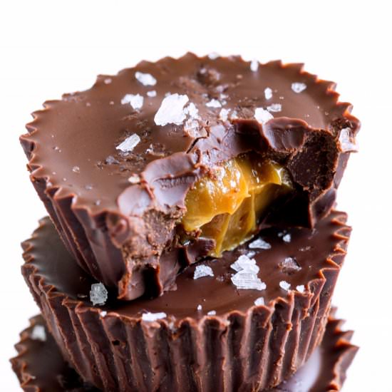 Dulce de Leche Chocolate Cups - Recipe photo by Shineshka
