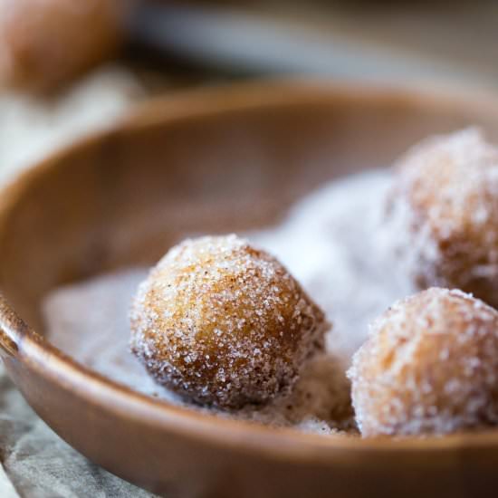 Apple Cider Donut Holes - Recipe photo by ihearteating