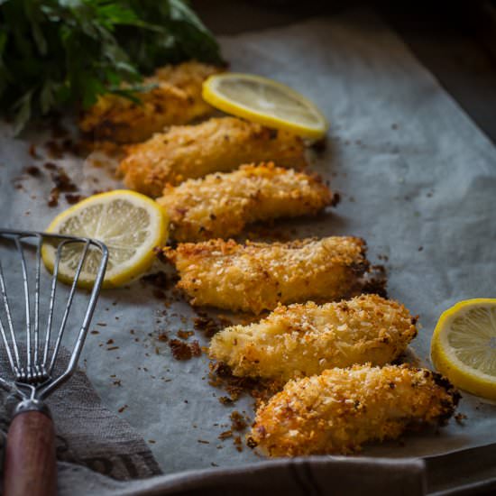 Crispy Chicken tenders - Recipe photo by Cuisine Addict