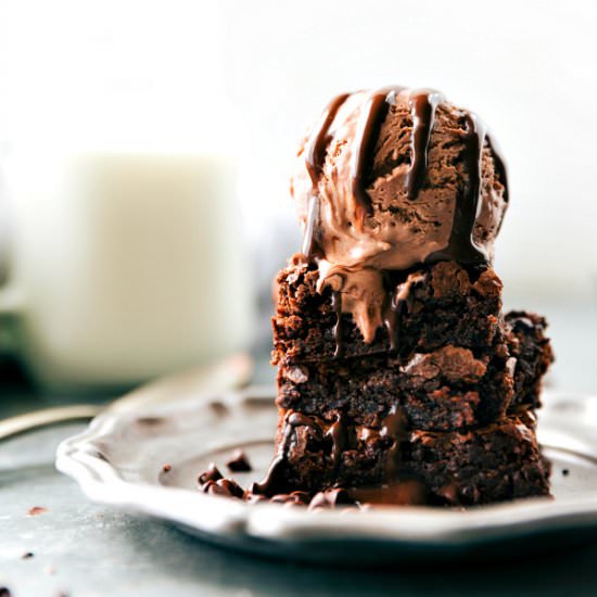 Thin Mint Brownies - Recipe photo by chelseasmessyapron