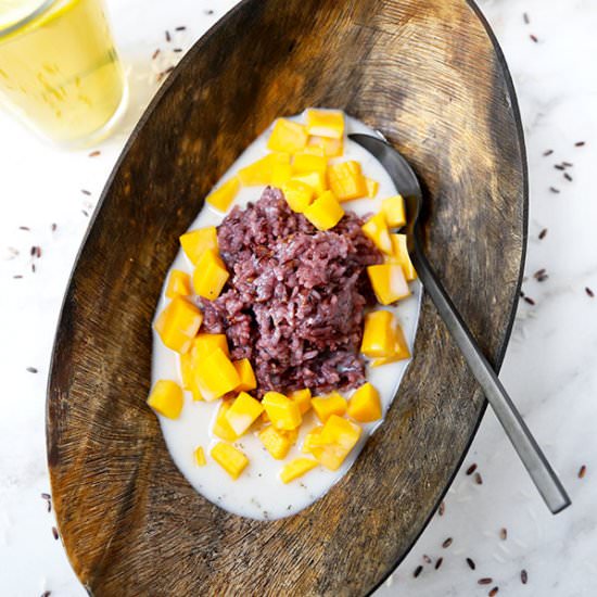 Mango Sticky Rice - Recipe photo by misspickledplum