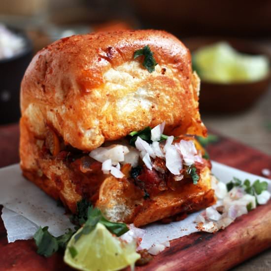 Masala Pav - Recipe photo by Harini123