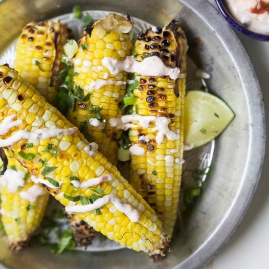 Grilled Corn on the Cob - Recipe photo by joyfulhealthyeats