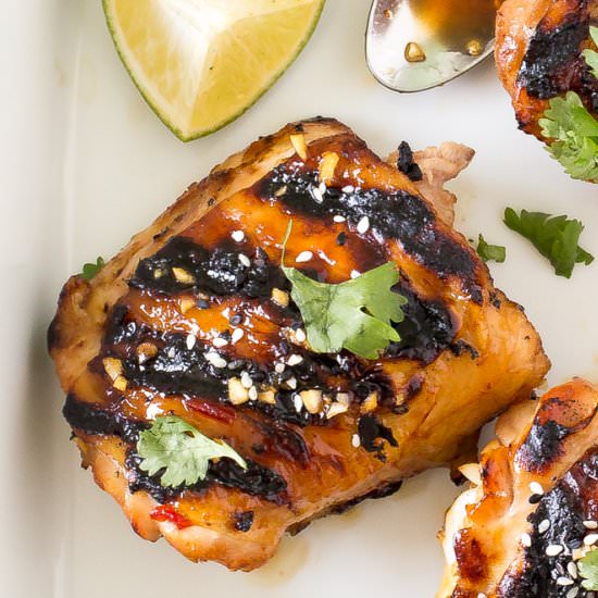 Thai Grilled Chicken - Recipe photo by ChefSavvy
