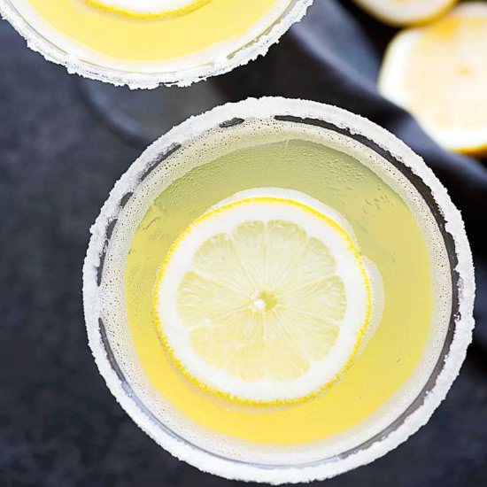 Lemon Drop Martini - Recipe photo by homemadehooplah