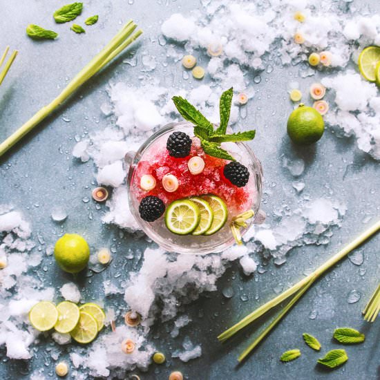 Lemongrass, Coconut, and Blackberry - Recipe photo by honestlyyum