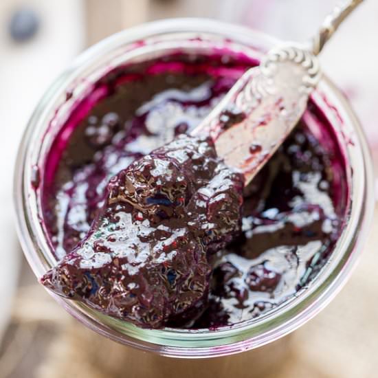 Blueberry Chia Jam - Recipe photo by bakerita