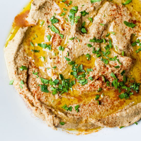 Smoky Baba Ghanouj - Recipe photo by eohynn