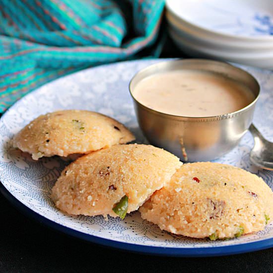 Watermelon Idlis, Steamed Cakes - Recipe photo by Aromatic Cooking