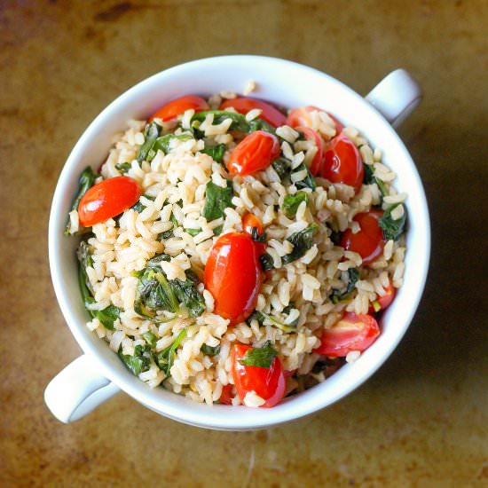 Garden Rice Pilaf - Recipe photo by Paulas Plate