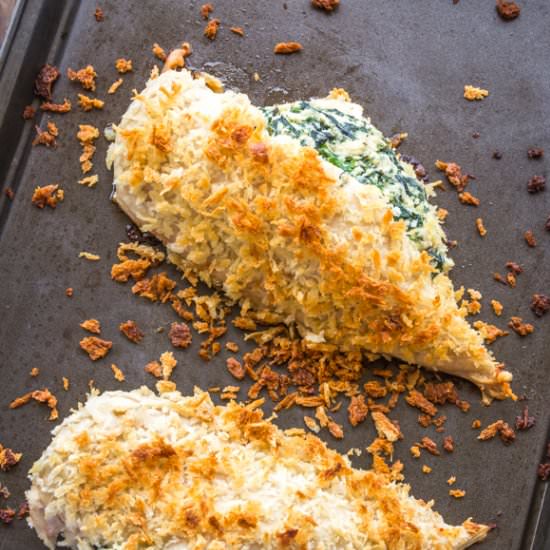 Baked Chicken Breast with Ricotta - Recipe photo by Priyanka DK