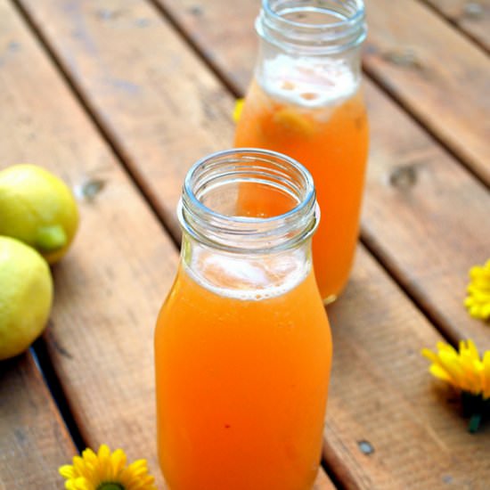 Peach Lemonade - Recipe photo by cookingcurries