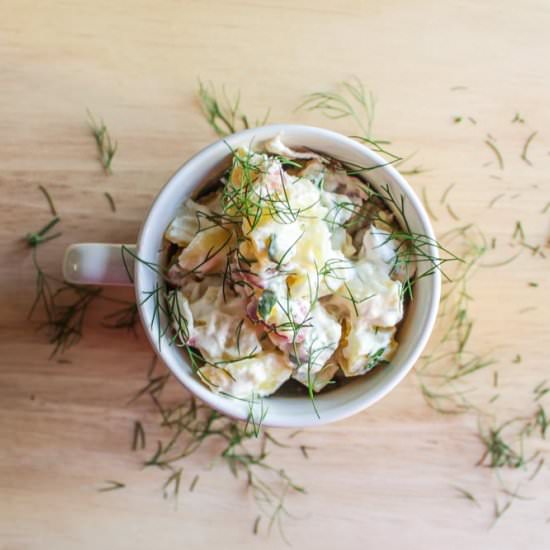 My Mother’s Supreme Potato Salad - Recipe photo by Lisa G Cooks