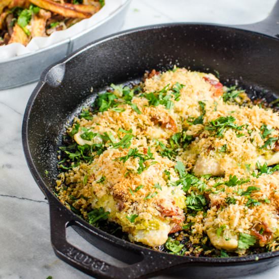 Pesto Bacon Crusted Chicken Breast - Recipe photo by The Flavor Bender