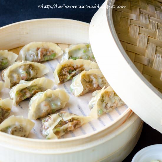 Steamed Dim Sum - Recipe photo by Herbivore Cucina