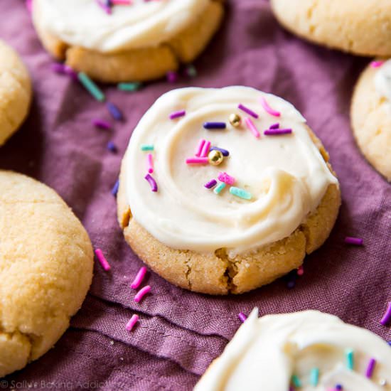 Cream Cheese Sugar Cookies - Recipe photo by sallysbakingaddiction