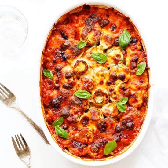 Vegetarian Zucchini Lasagna Roll-Ups - Recipe photo by platingsandpairings