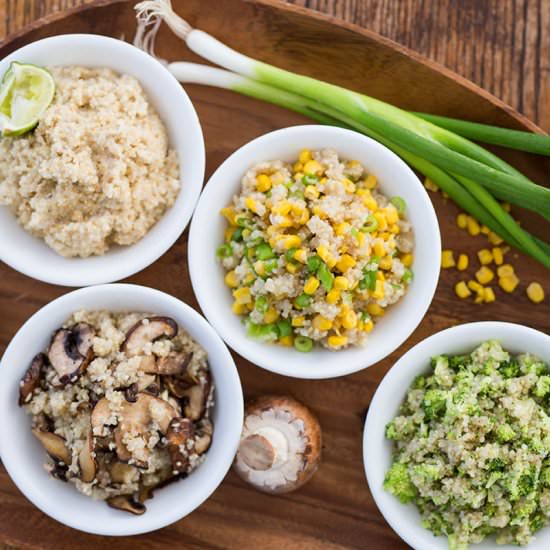 Quinoa, 4 Delicious Ways - Recipe photo by thatcleanlife