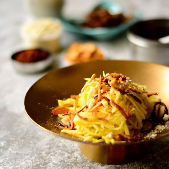 Burmese Green Mango Salad - Recipe photo by loveisinmytummy