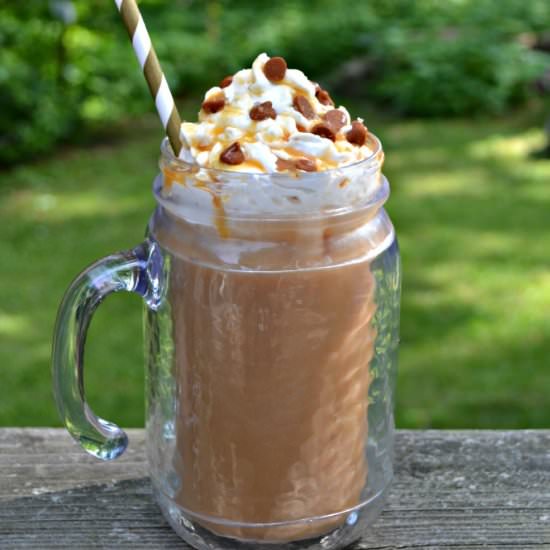 Salted Caramel Iced Coffee - Recipe photo by Hezzi-D