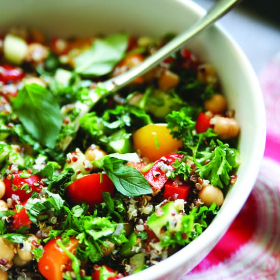 Quinoa Tabbouleh Salad - Recipe photo by pure ella