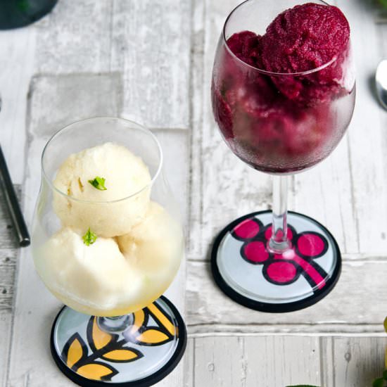Beer and Wine Sorbet - Recipe photo by Planticize