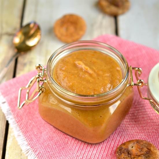 Sugar-Free Rhubarb-Fig Jam - Recipe photo by Nutriplanet