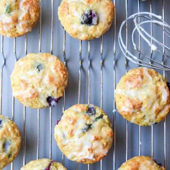 Fat Free Blueberry Lemon Muffins - Recipe photo by tastythin
