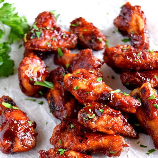Big Bold Barbeque Wings - Recipe photo by byronethomas