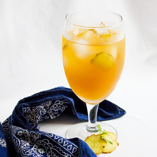 Ginger Iced Tea - Recipe photo by MunatyCooking