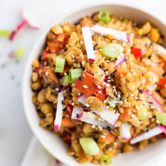Protein Fried Rice - Recipe photo by fooduzzi