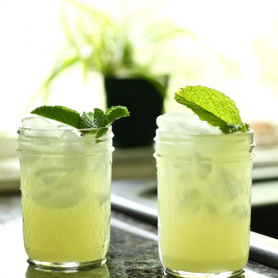 Cucumber Rosewater Mocktail - Recipe photo by bessiebakes