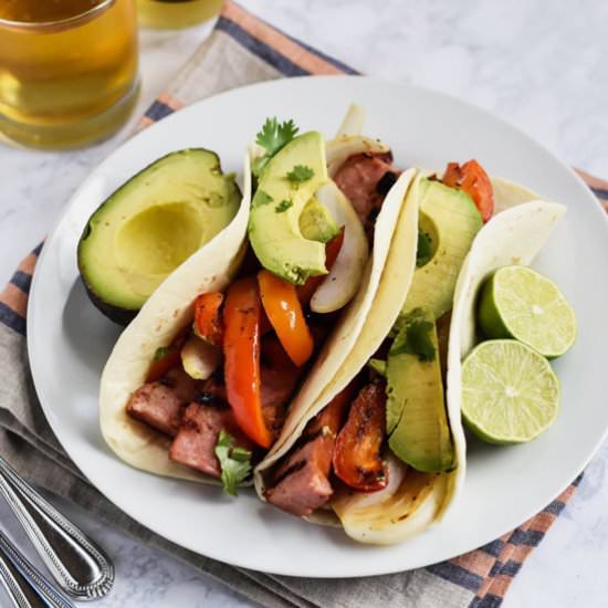 Grilled Sausage Tacos - Recipe photo by Seasonal Cravings