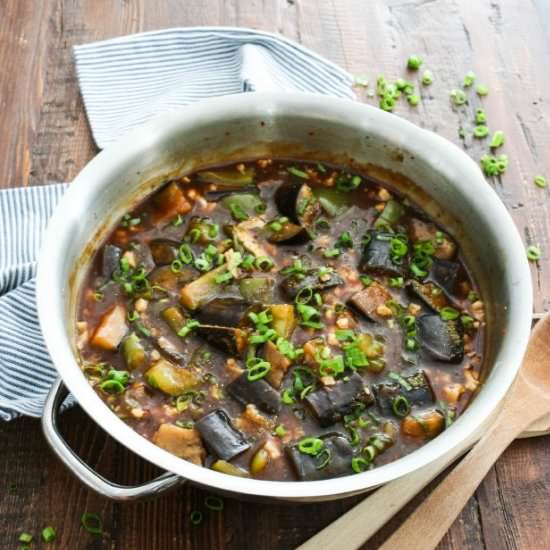 Mapo Eggplant - Recipe photo by culinarytribune