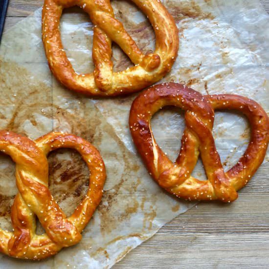 Amish Soft Pretzels - Recipe photo by BakingWithDan