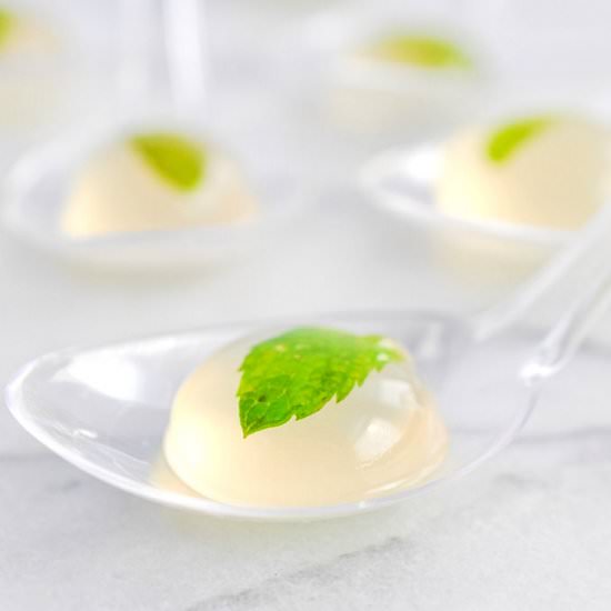 Molecular Mojito Spheres - Recipe photo by I Sugar Coat It