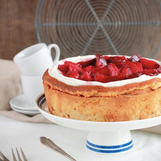Plum Cheesecake - Recipe photo by Raspberrysue