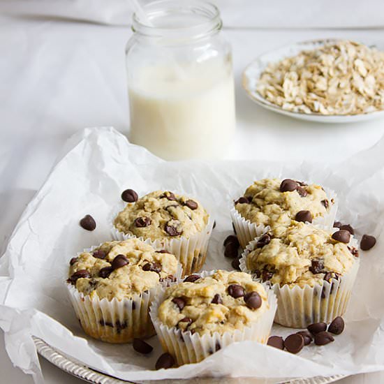 Banana Chocolate Chip Muffins - Recipe photo by MunatyCooking