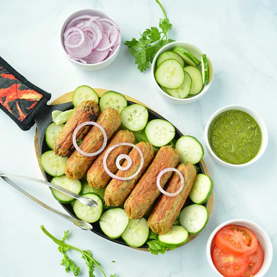 Chicken Seekh Kebab - Recipe photo by ruchiskitchen