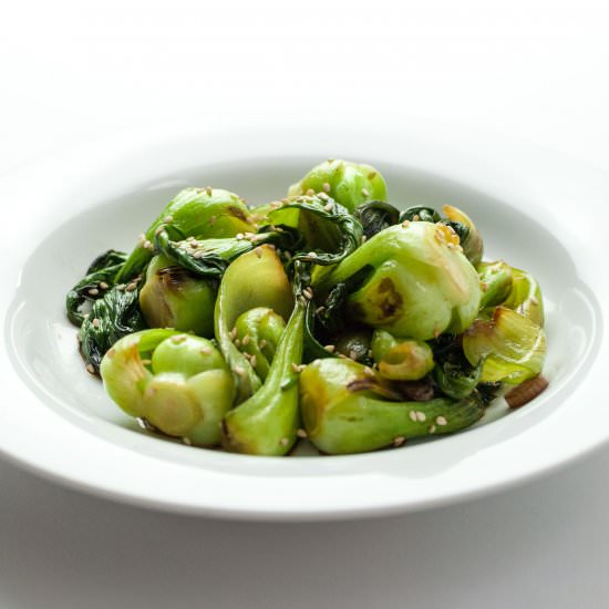 Shaoxing Baby Bok Choy - Recipe photo by eohynn