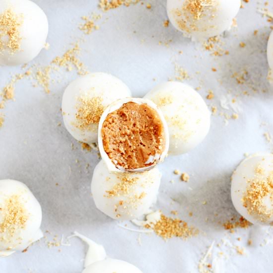 Cream Cheese Pumpkin Pie Truffles - Recipe photo by If You Give A Blonde A Kitchen