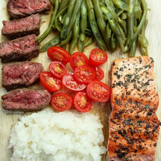 Simple Surf & Turf - Recipe photo by FitSlowCookerQueen