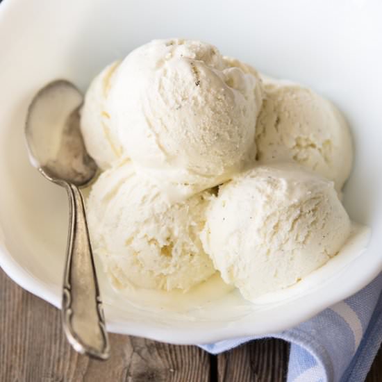 No Churn Vanilla Ice Cream - Recipe photo by veselina zheleva